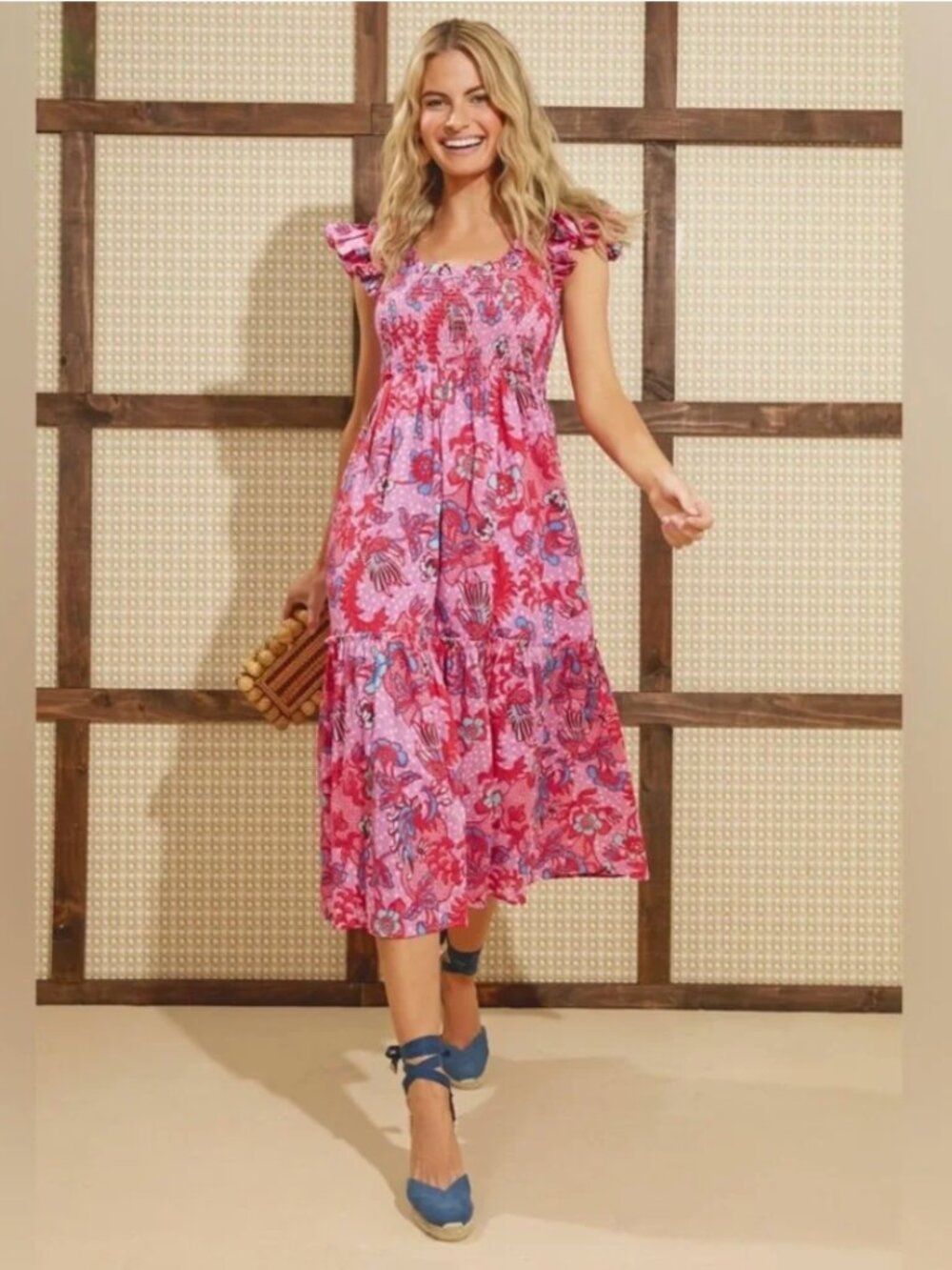 New with Tags Tuckernuck Bougainvillea Breeze Maille Dress Size XS